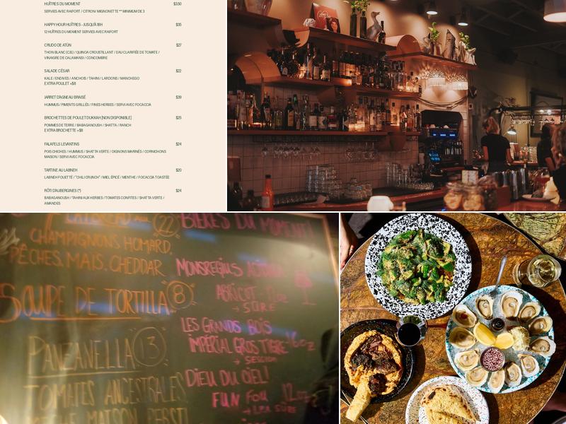 Bar Pamplemousse Menu