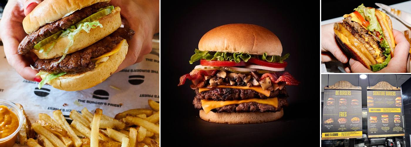 The Burger's Priest Menu