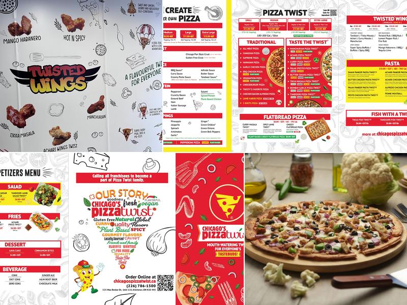 Chicago's Pizza Twist Menu