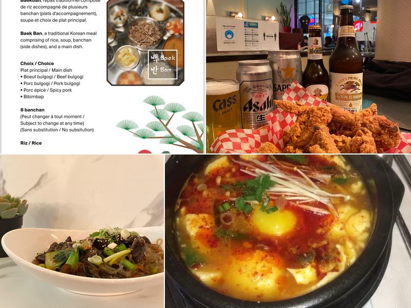 Cuisine Coréenne COCODAK Menu