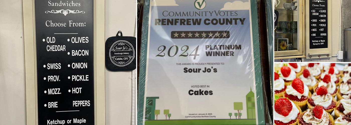 Sour Jo’s Sourdough Bakery Menu