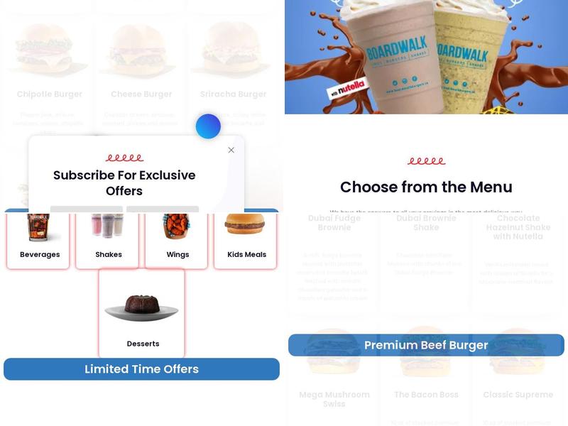 Boardwalk Fries Burgers Shakes - Abbotsford Menu