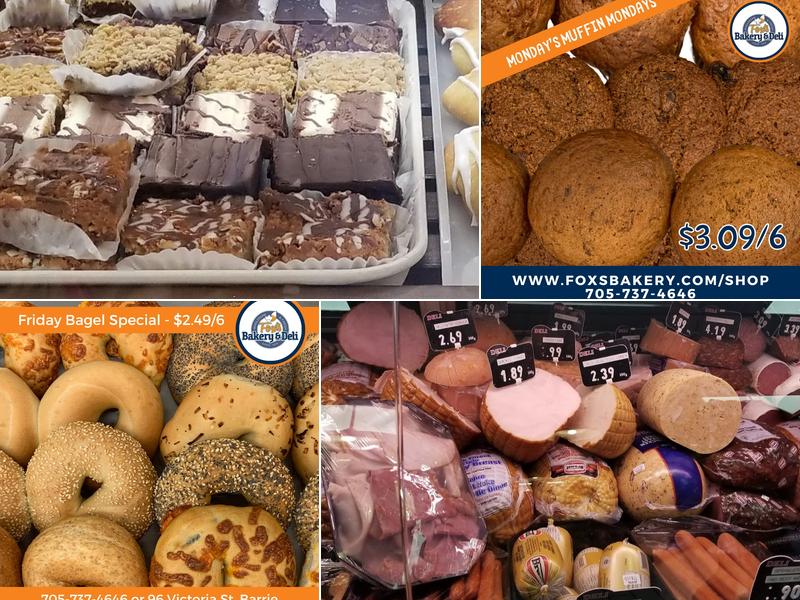 Fox's Bakery And Delicatessen 96 Victoria St, Barrie