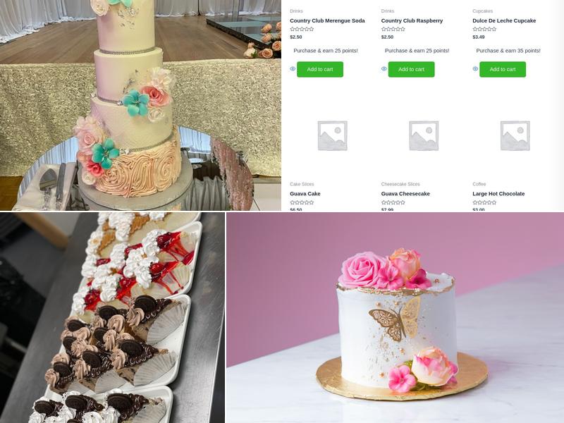 Lucy’s Cake Menu