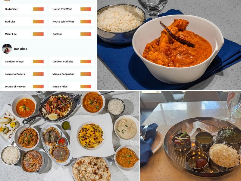 Tabla Indian Restaurant Oviedo Menu