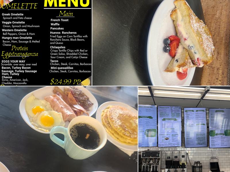 Oceanside brunch Menu