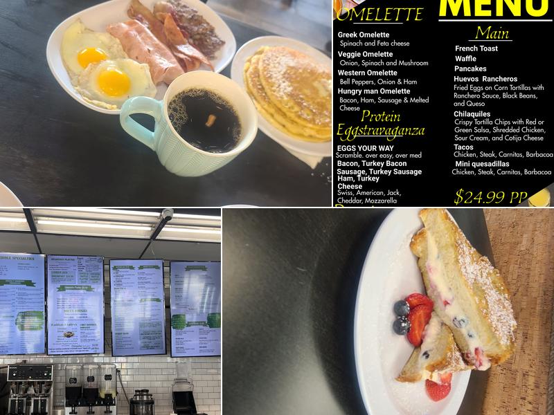 Oceanside brunch Menu