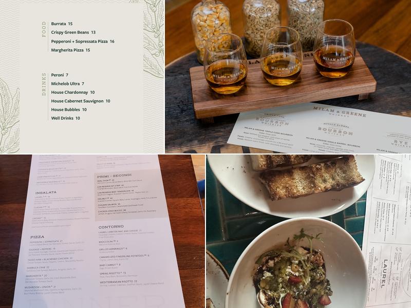 Laurel Restaurant Menu