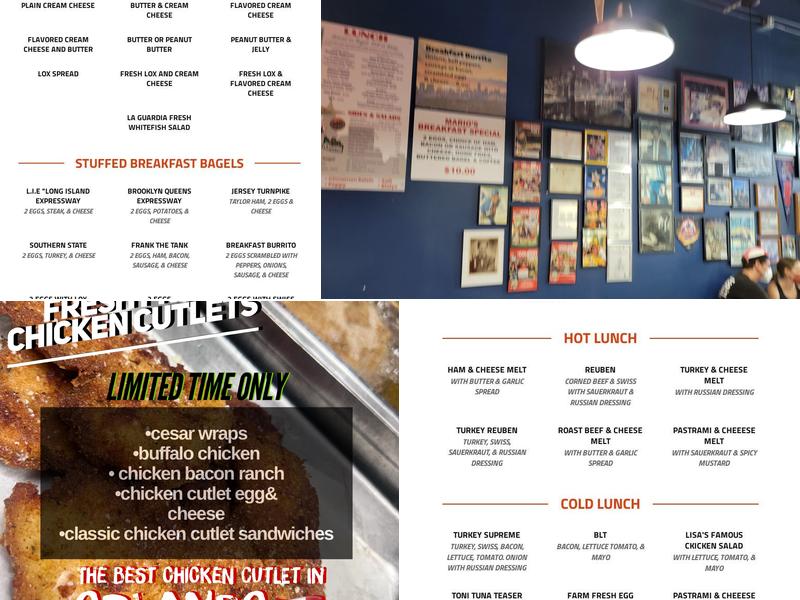 Stuff A Bagel Menu