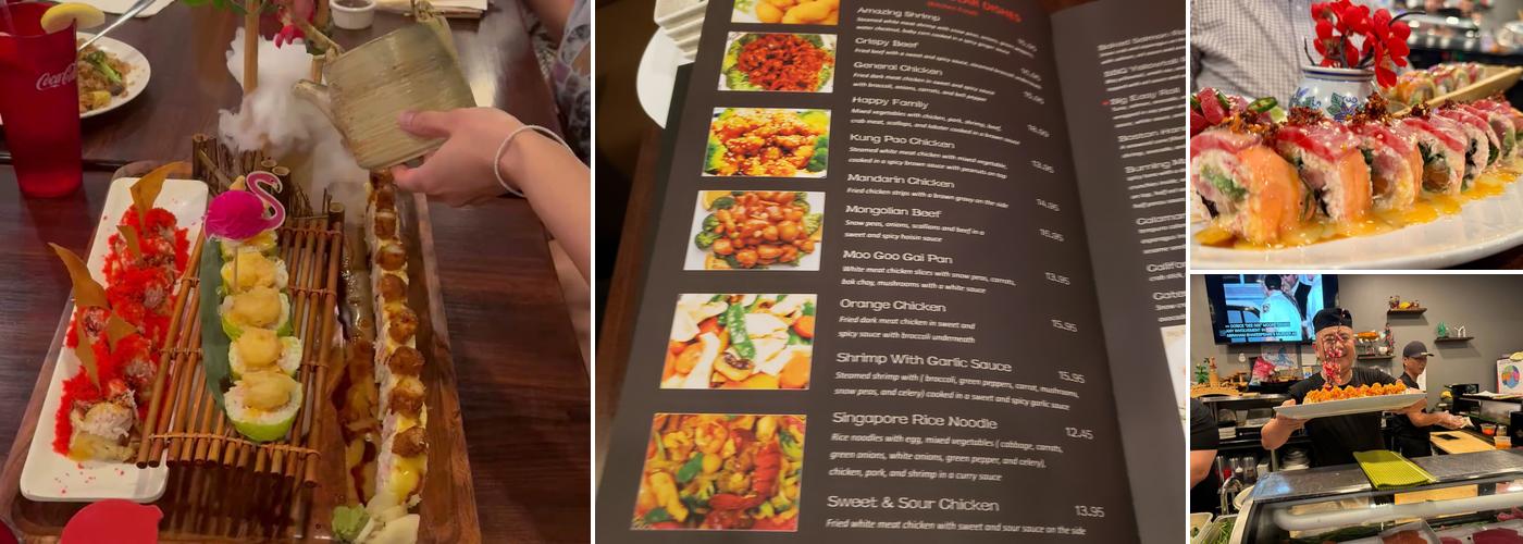 Yummy Tokyo Sushi Menu