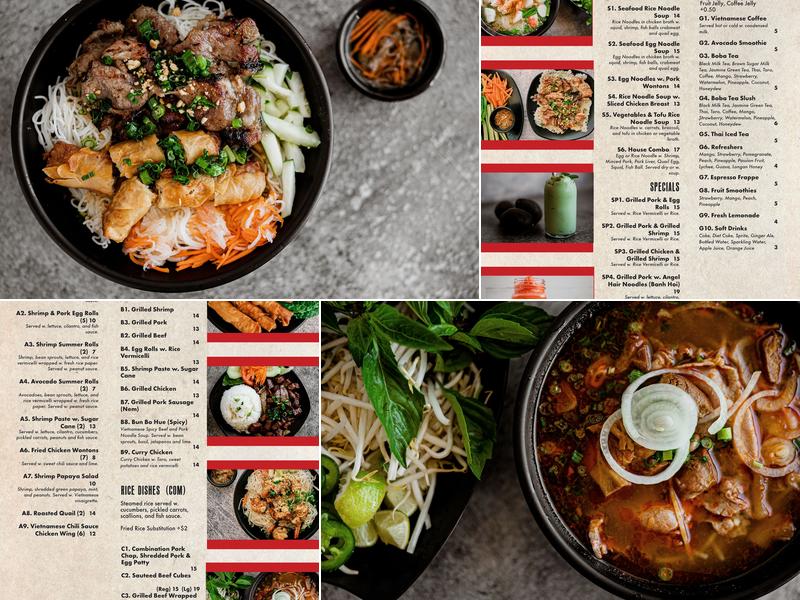 Mia's Vietnamese Cuisine FL Menu