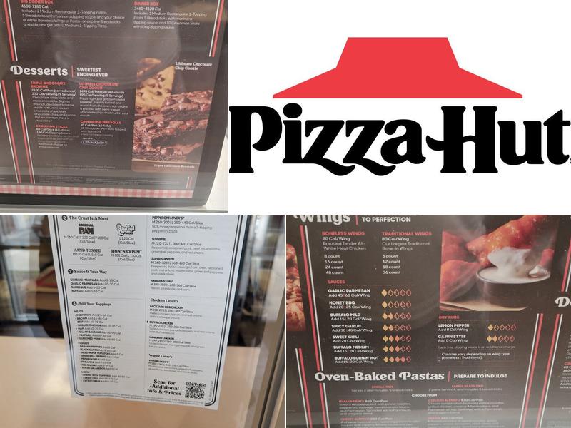 Pizza Hut Menu