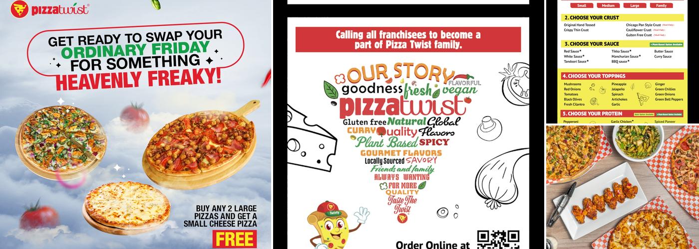 Pizza Twist - Modesto, CA Menu