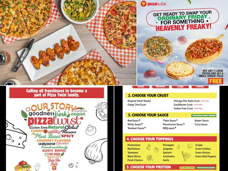 Pizza Twist - Modesto, CA Menu