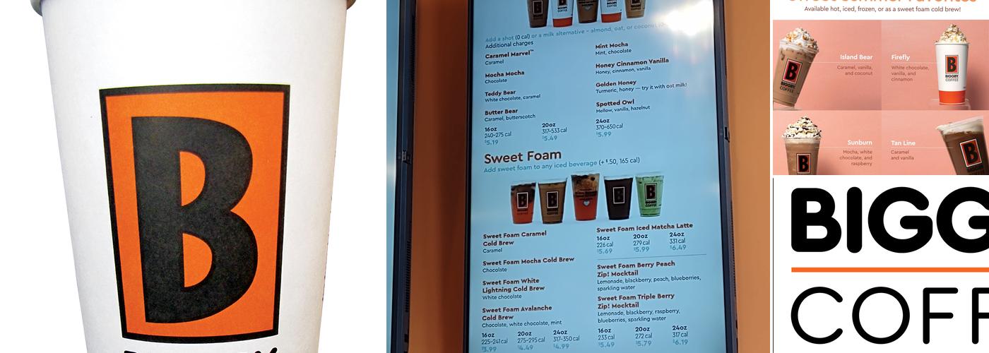 BIGGBY COFFEE Menu