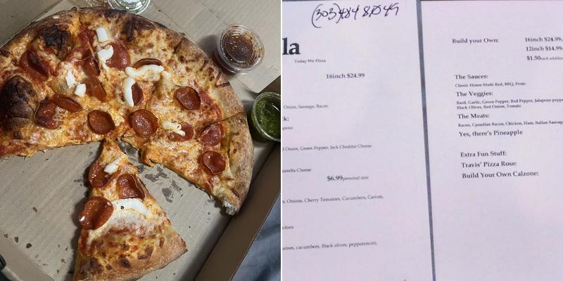 SaBella Menu