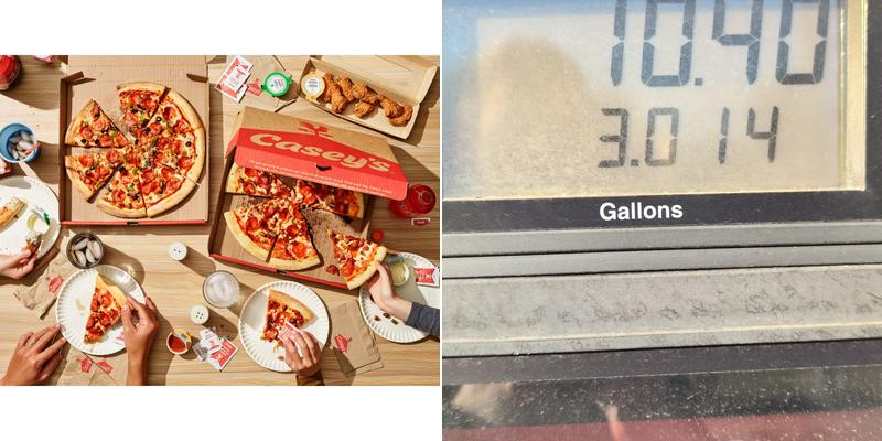 Casey's Menu