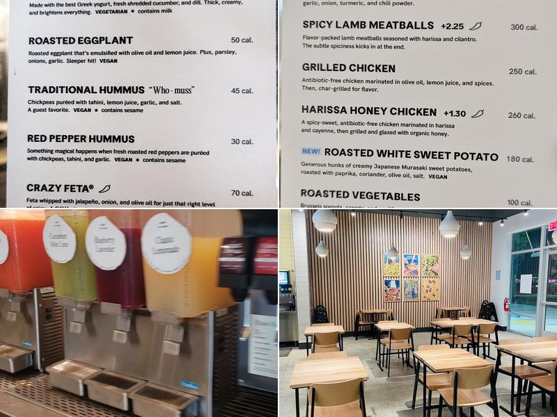 CAVA Menu
