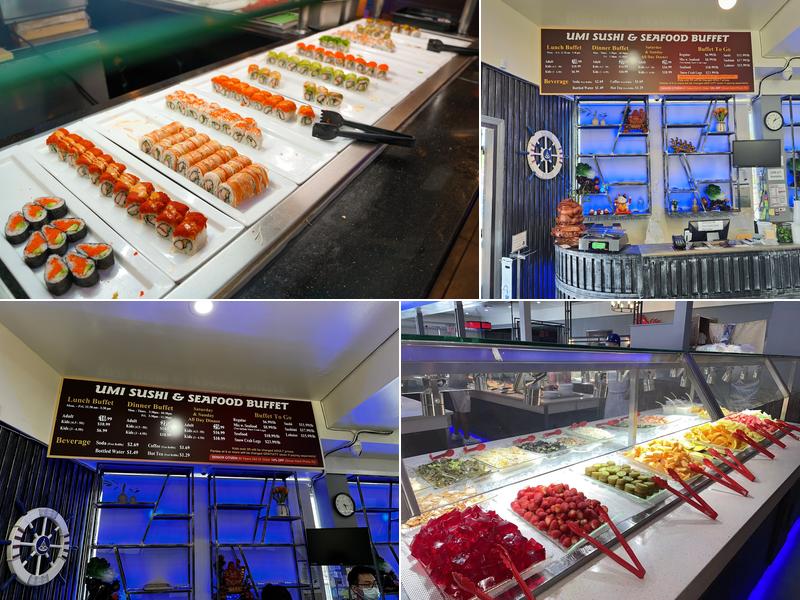 Umi Sushi & Seafood Buffet Menu