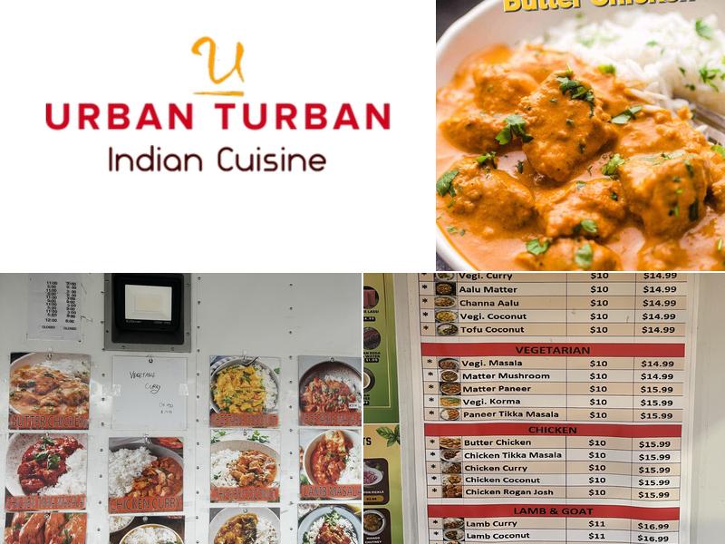 Urban Turban Menu