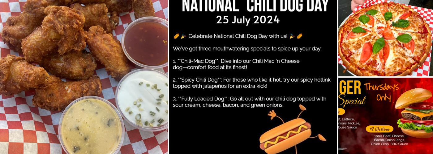 Lions Hotdog Shack Menu