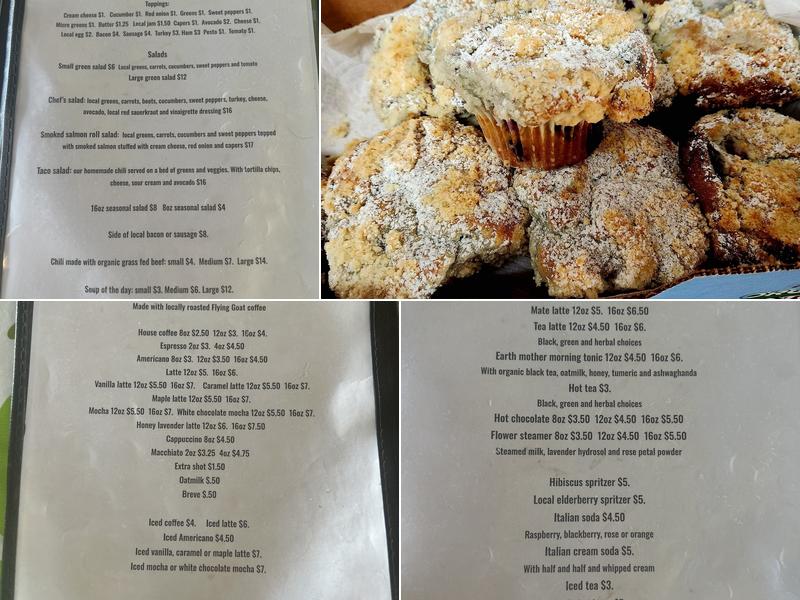 The Walnut Grove Cafe Menu