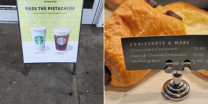 Starbucks Menu