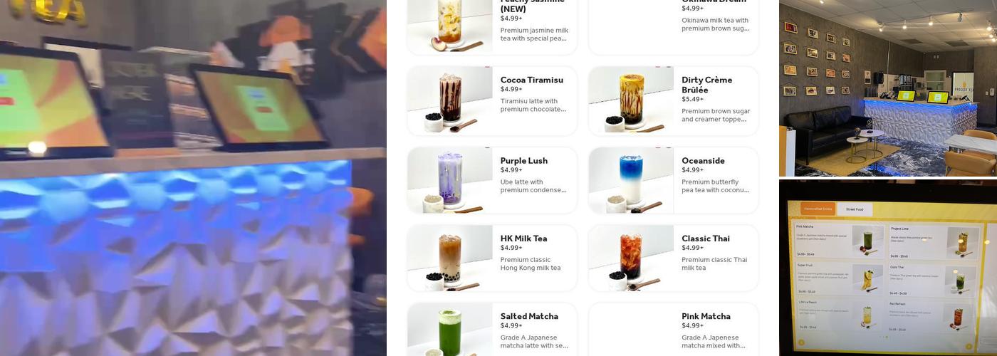 Project TEA Menu