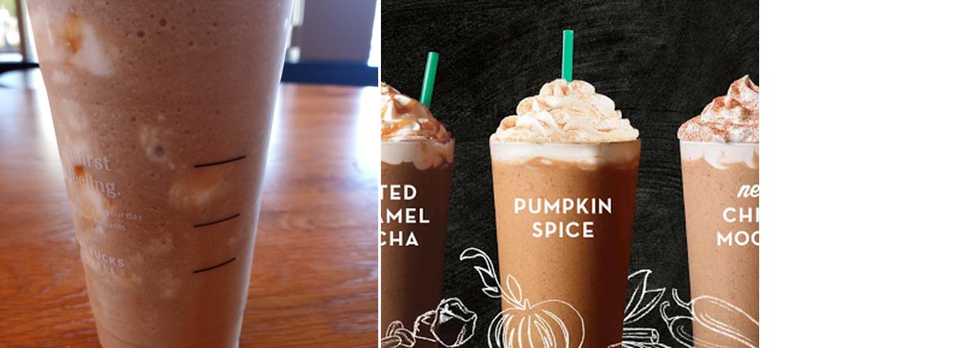Starbucks Menu