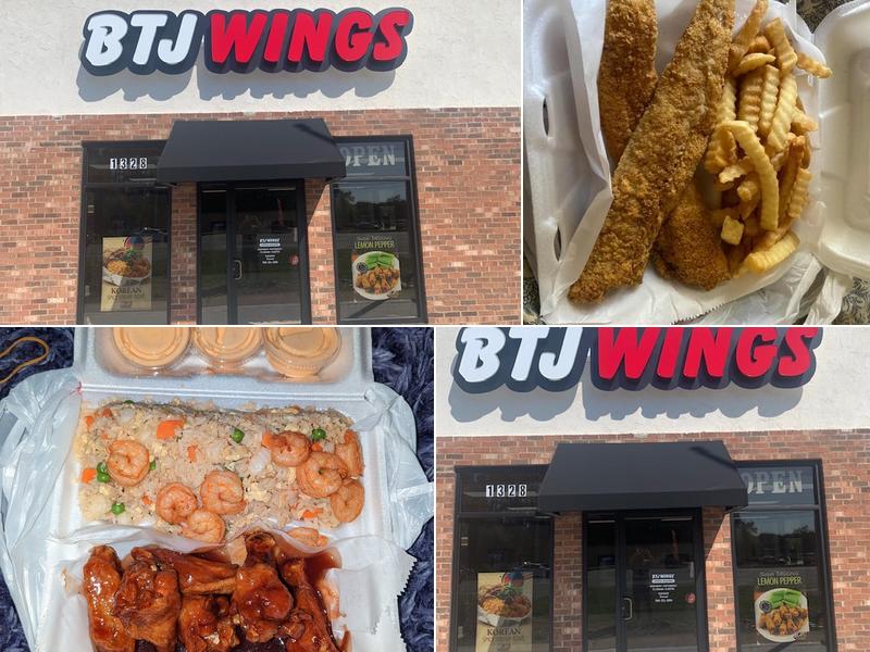 BTJ Wings 1328 E Franklin Blvd, Gastonia