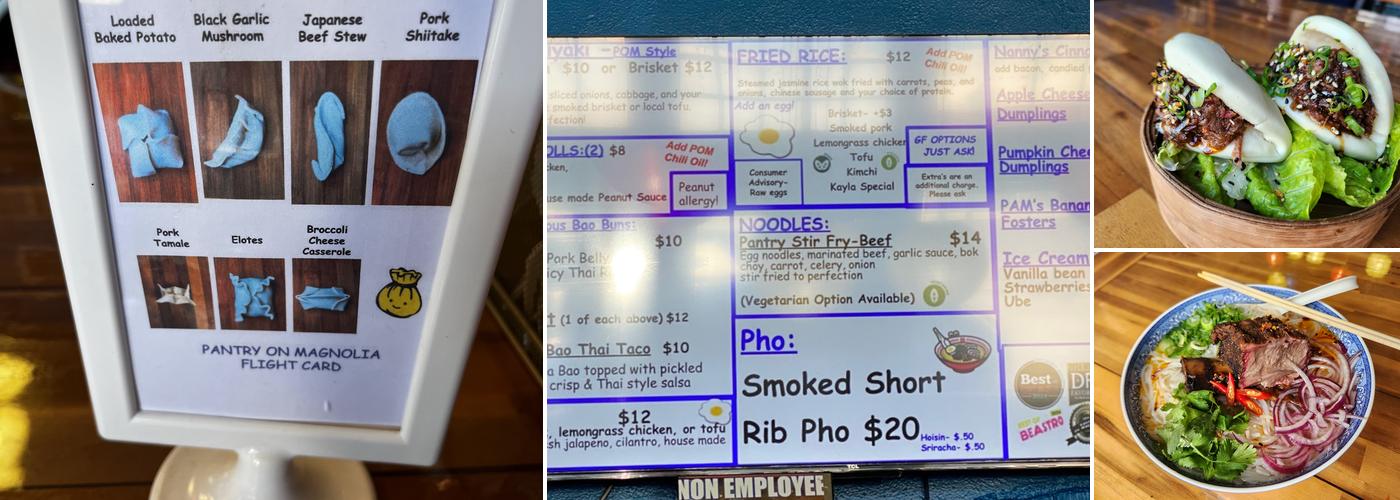 Pantry on Magnolia Menu