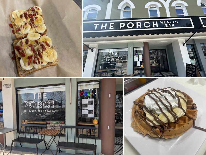 The Porch Kombucha, Tea + Açaí Cafe