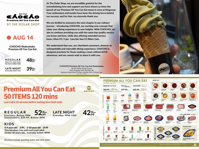 CHOCHO Hot Pot Menu