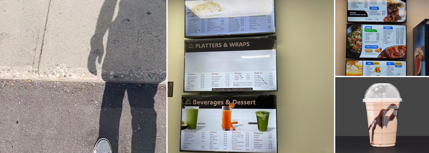 Ramallah Cafe Menu