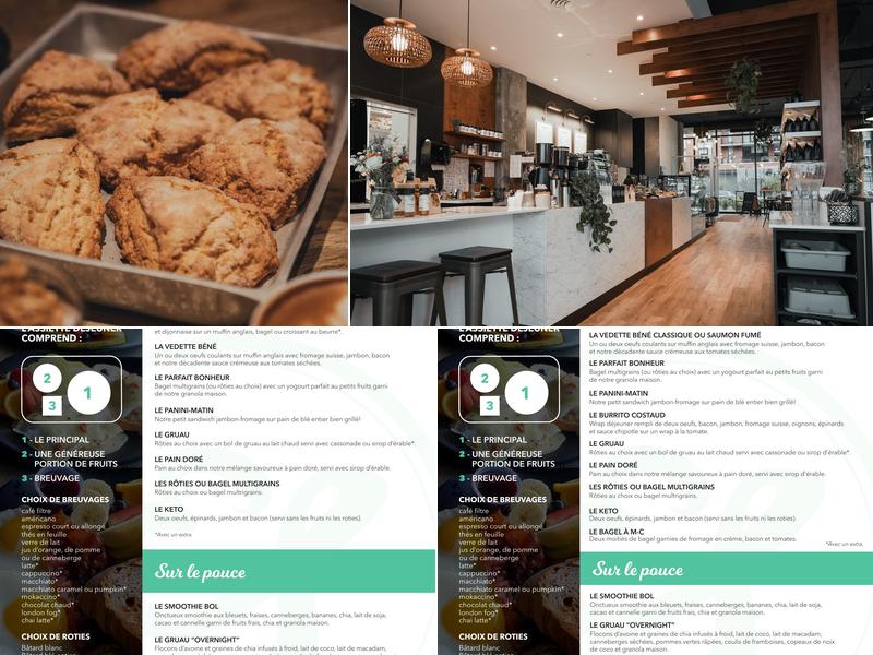 ES Café Lévis Menu