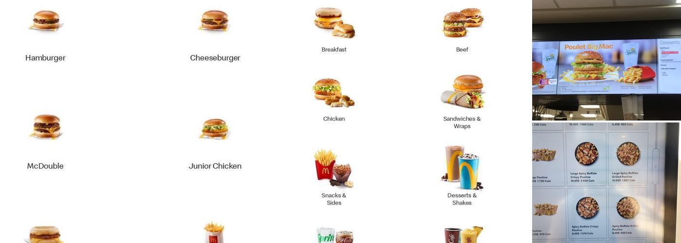 McDonald's Menu