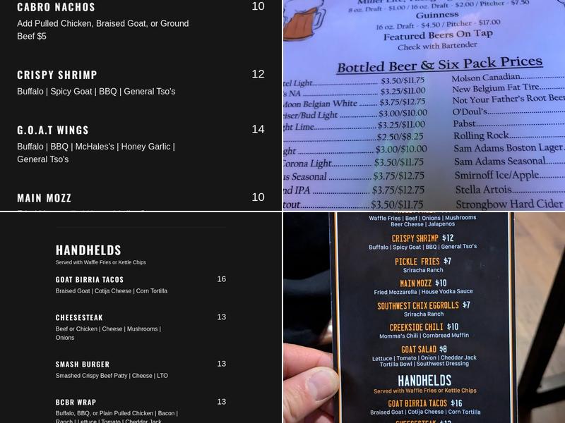 The Goat on Main Menu