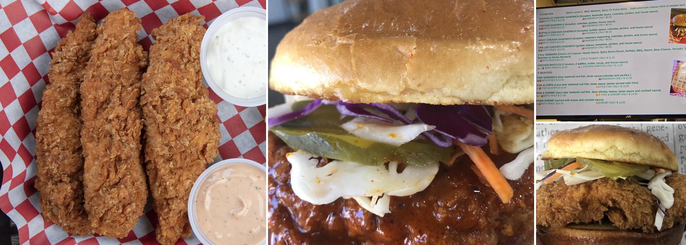 Binge Hot Chicken Menu