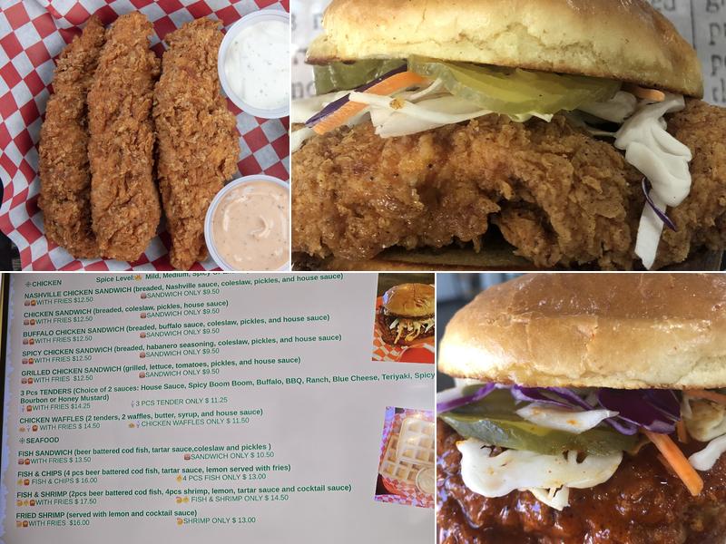 Binge Hot Chicken Menu