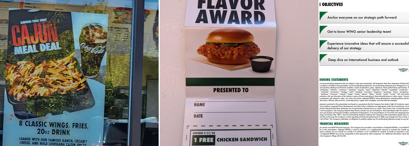 Wingstop Menu