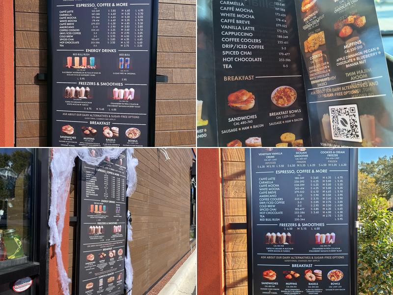 Ellianos Coffee Menu