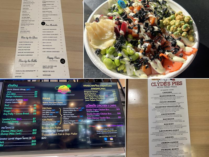 The Commons Food Hall and Bar Menu