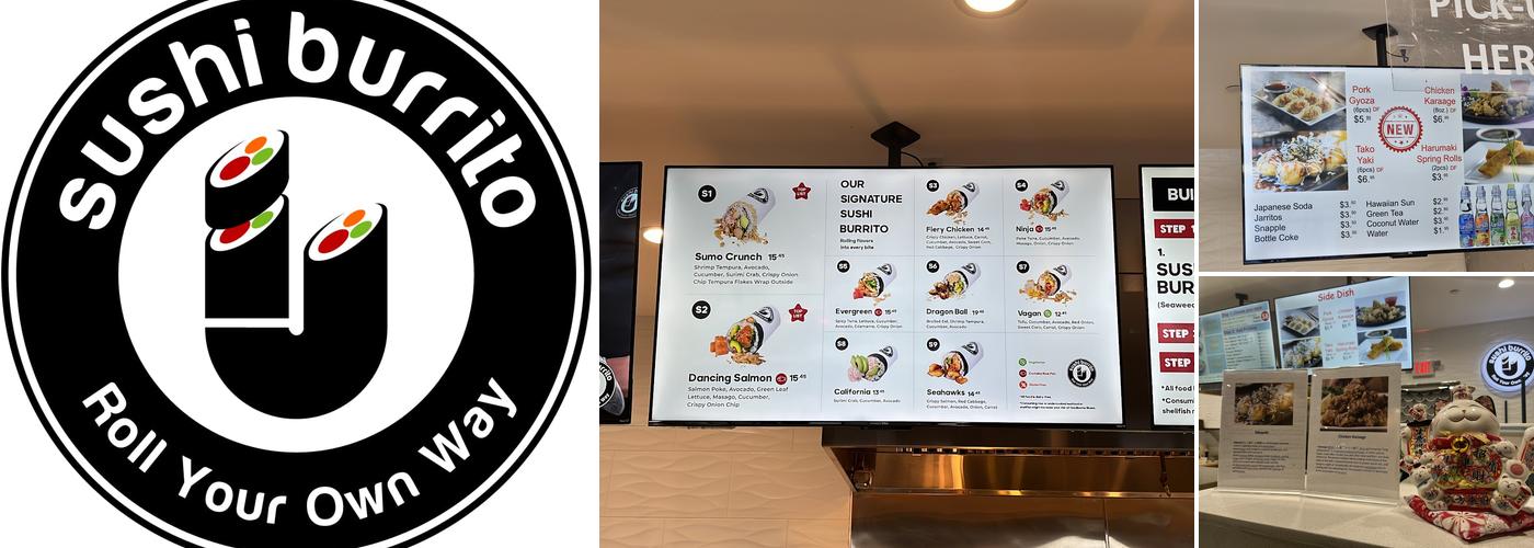 IJ Sushi Burrito- Shoreline Menu