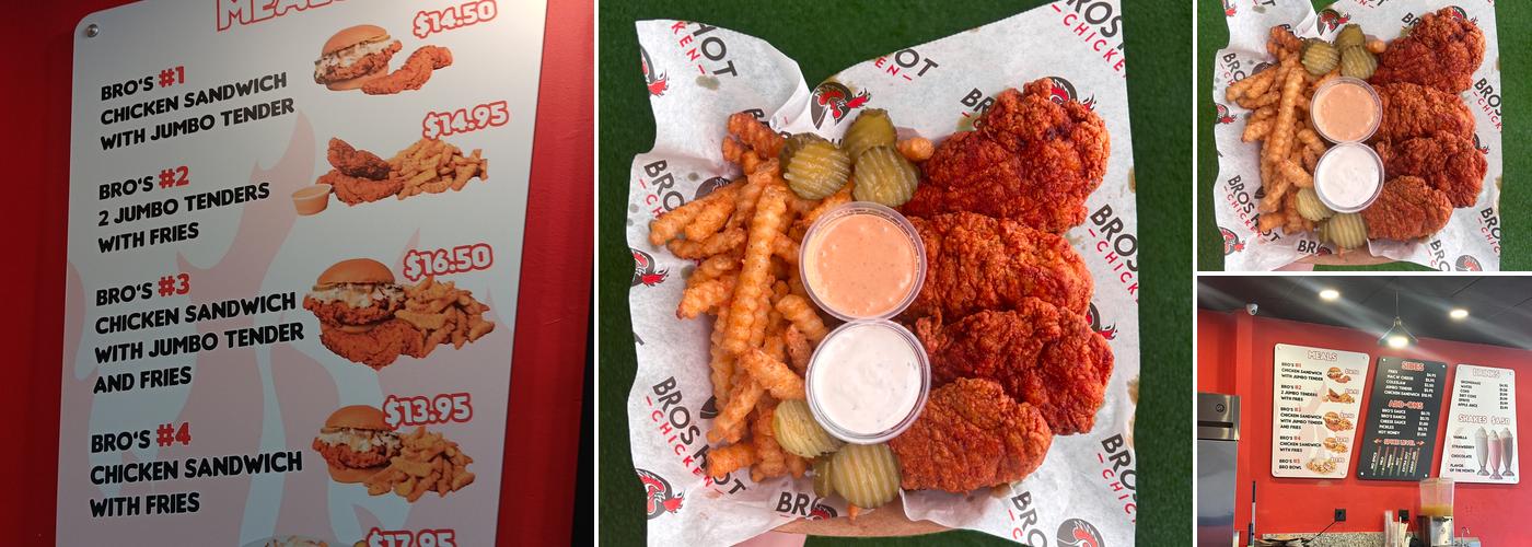 Bro's Hot Chicken Menu