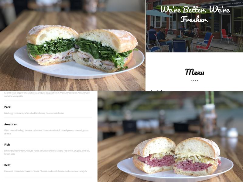 Curtis Park Deli - Boulder Menu