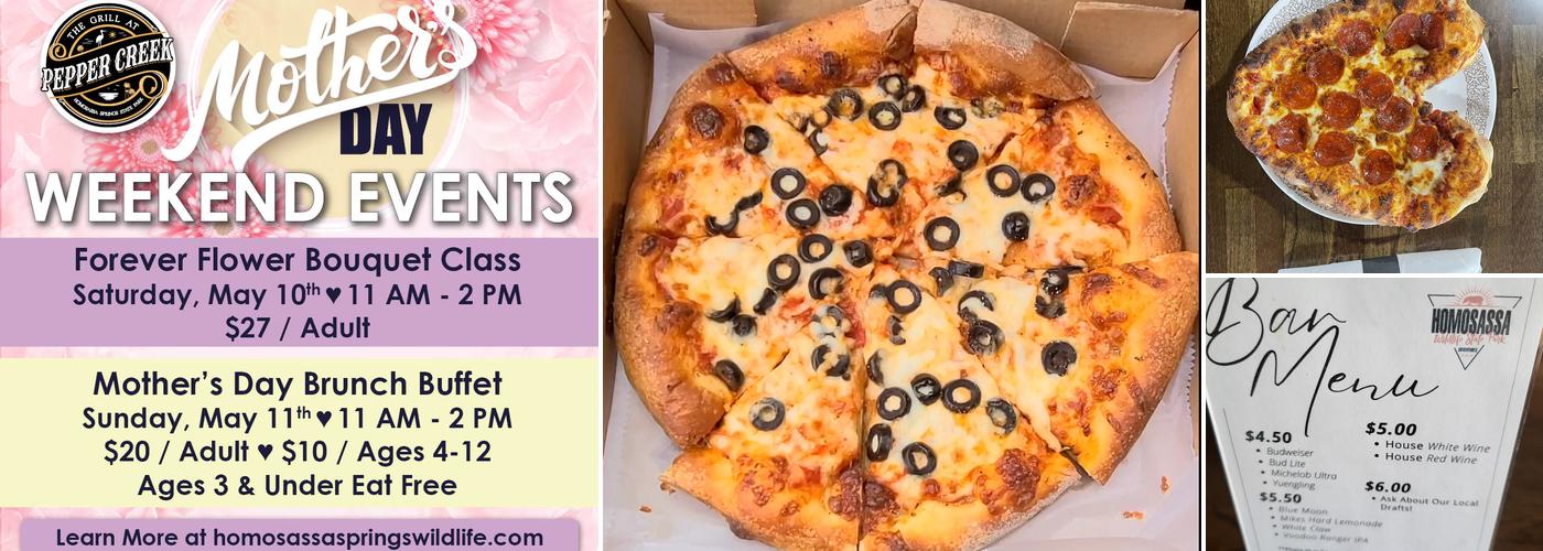 The Grill at Pepper Creek Menu