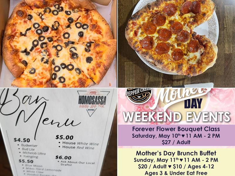 The Grill at Pepper Creek Menu