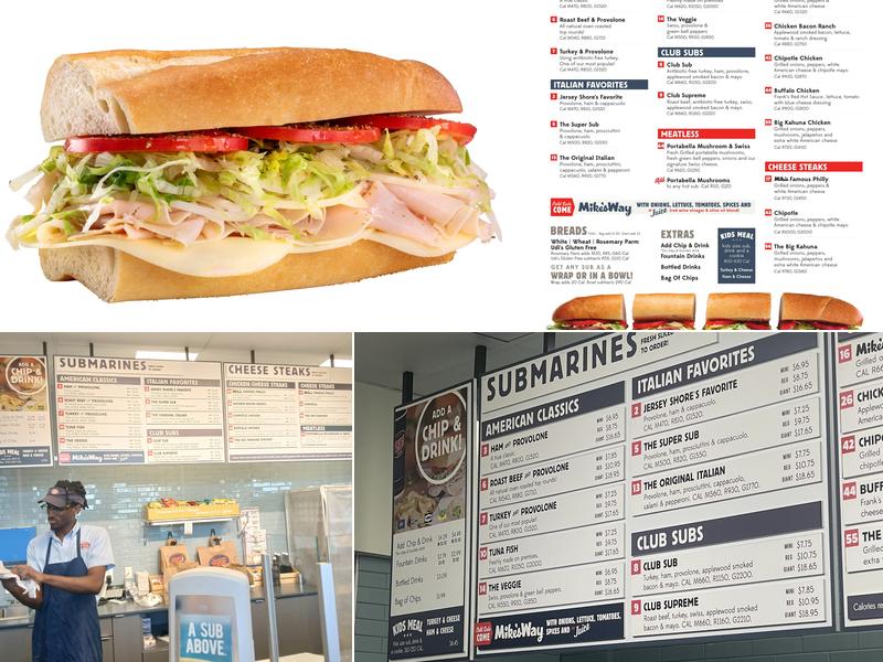 Jersey Mike's Subs Menu