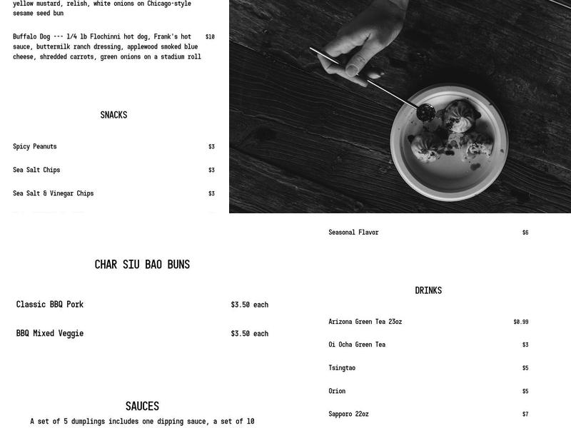 Dumpling Queen Menu