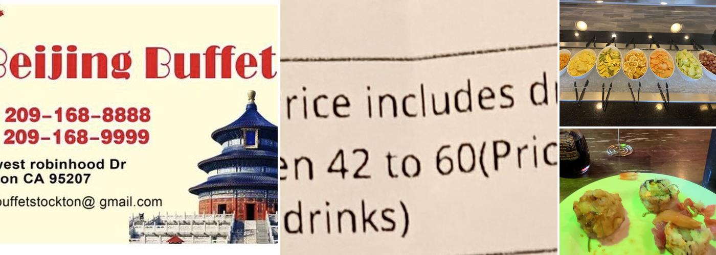 Beijing Buffet Menu